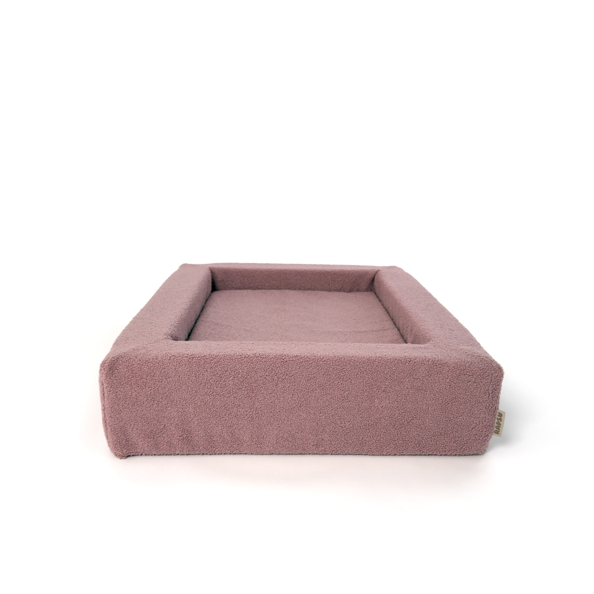 Rapsu Bed, sävy Blush, sivuprofiilissa – koko L