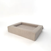 keskikokoinen beige peti kulmasta, sävy Dune
